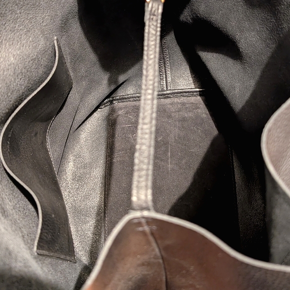 Madewell Shopper Tote in Soft Grain Pebbled Leather - Black, BNWT - Picture 8 of 8